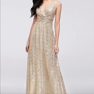 David’s Bridal Bridesmaid Dress